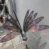 Metal dragonfly sculpture modern art decoration - Image 4